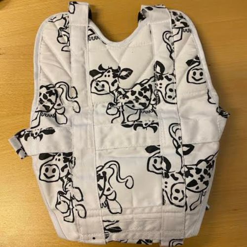 Barnevogns sele i ko print
