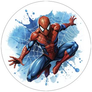 spiderman sukkerprint til kage