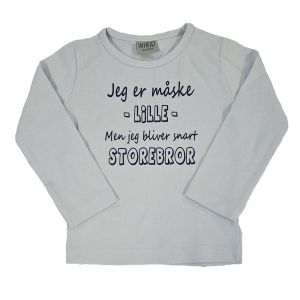 lyseblå storebror t-shirt fra wheat