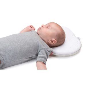Ergonomisk babypude i grå