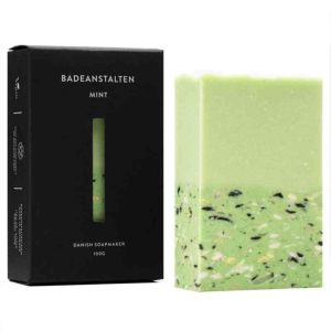 Sæbe fra badeanstalten i mint