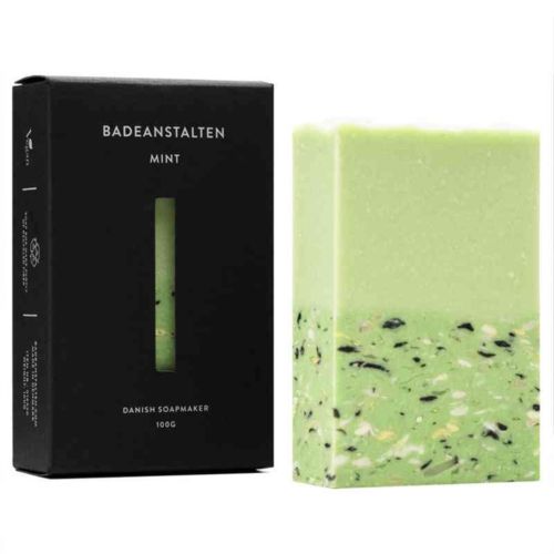 Sæbe fra badeanstalten i mint