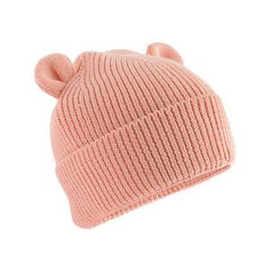 økologisk strikhue med ører