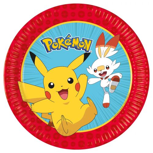 pokemon paptallerkner 23 cm