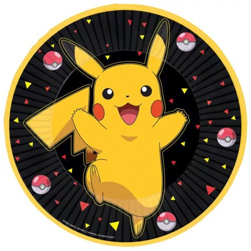 Pokemon paptallerkner med pikachu