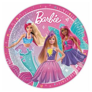 Barbie paptallerkner