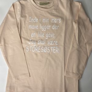 Jeg skal være storesøster. 