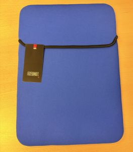 Computertaske i blå 