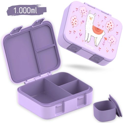 lilla madkasse med flere rum