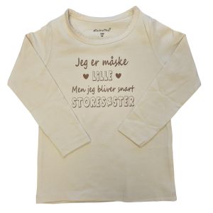 Storesøster t-shirt med lange ærmer fra Minymo
