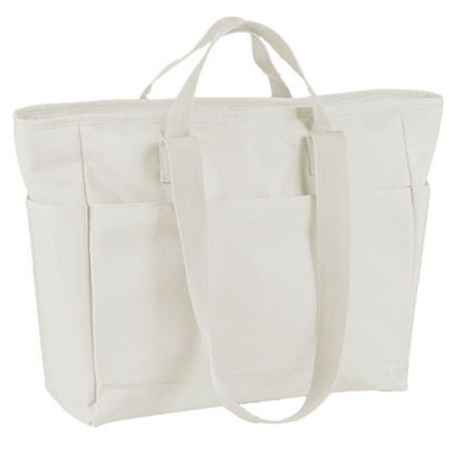 Beige vandafvisende taske