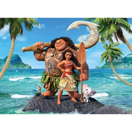 Vaiana sukkerprint med Maui