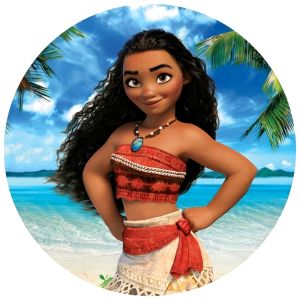 Vaiana rundt sukkerprint