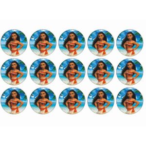 vaiana muffins sukkerprint 