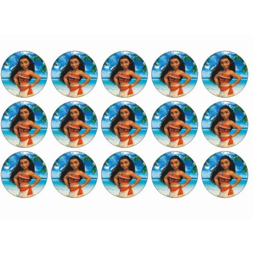 vaiana muffins sukkerprint 