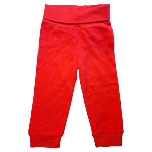 røde bukser i bomuld til børn