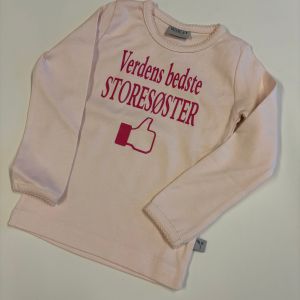 Verdens bedste storesøster langærmet