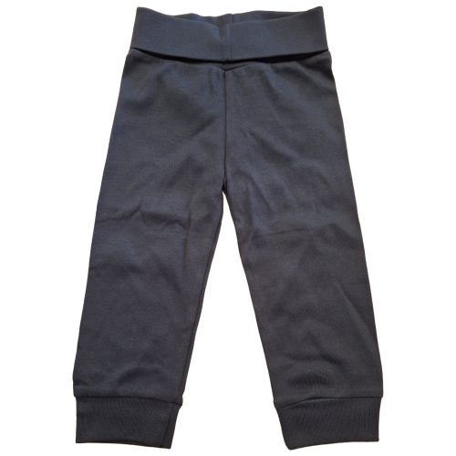 bløde bomuldsbukser til børn i en flot lys navy farve