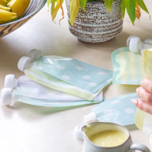 genanvendelige madposer til smoothie og grød