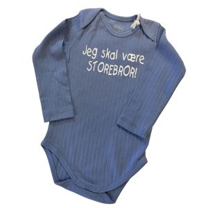 Body med tekst jeg skal være storebror