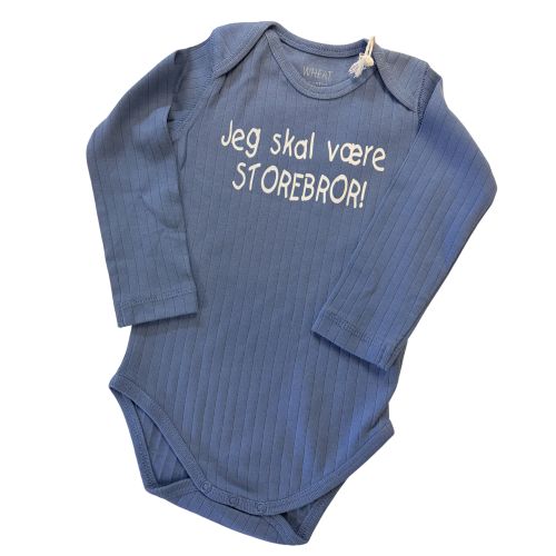 Body med tekst jeg skal være storebror