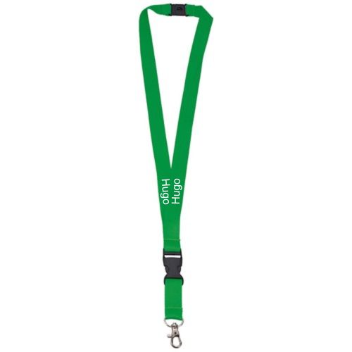 Grøn keyhanger med navn