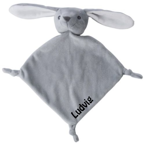 kanin nusseklud med navn trykt på