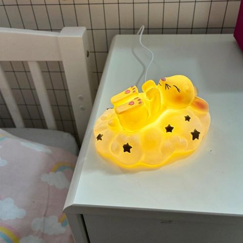 Sød kanin lampe til børneværelset