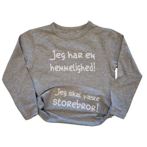 storebror trøje med hemmelighed