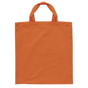 orange mulepose med kort hank