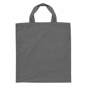 Grå mulepose med korte stropper