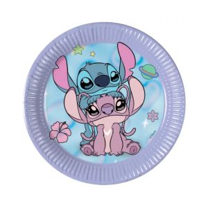 Stitch og Angel paptallerkner 