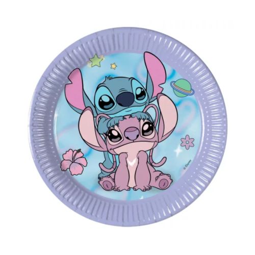 Stitch og Angel paptallerkner 