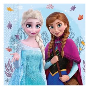 frost servietter med Anna og Elsa
