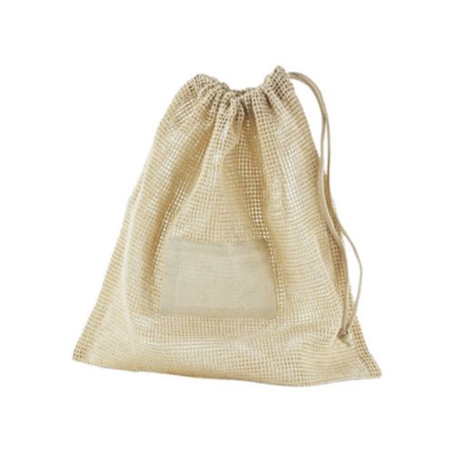 Lille frugtpose i økologisk bomuld