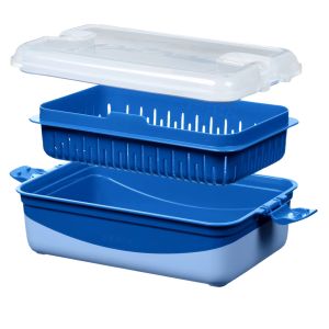 Sistema madkasse med steamer