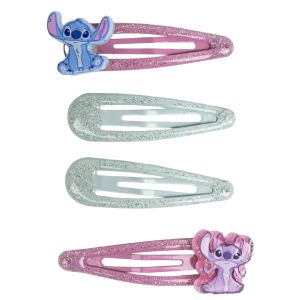 stitch og angel hårspænder