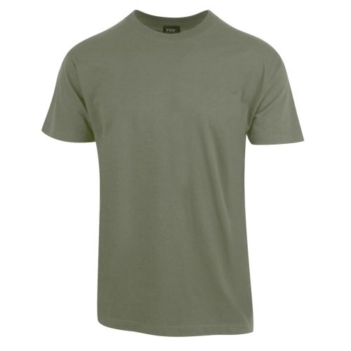 olivengrøn t-shirt 