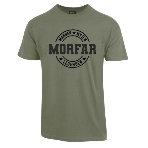 grøn t-shirt til morfar
