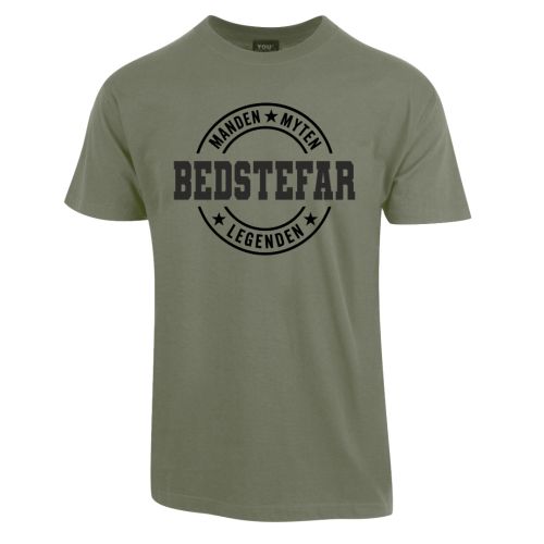 grøn t-shirt til bedstefar