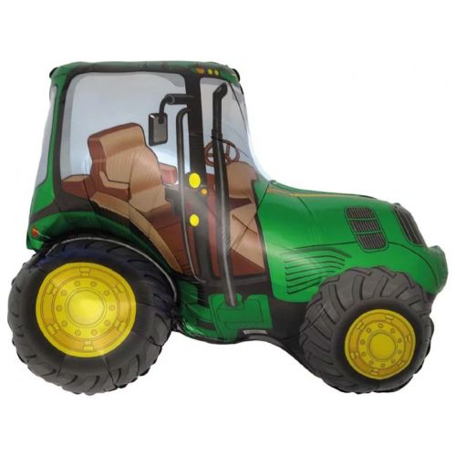 traktor ballon i folie
