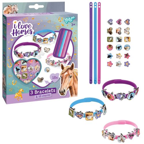 Lav selv armbånd med heste motiver