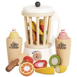 Le toy van smoothie blender trælegetøj