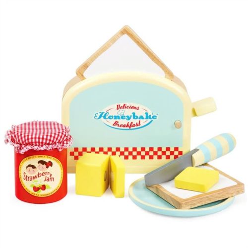 Le Toy van brødrister og tilbehør legemad